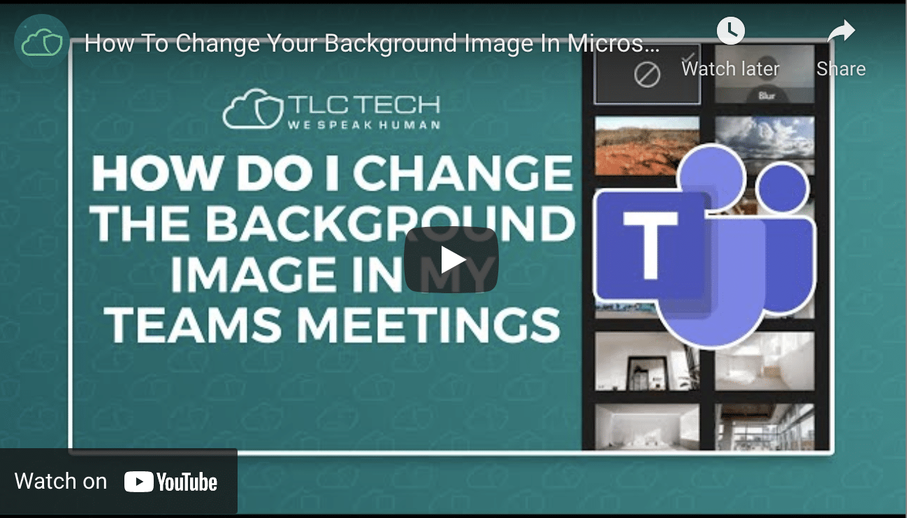 how do i set my background in microsoft teams