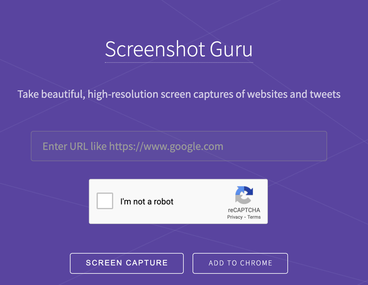 Take High-Resolution Screenshots With Screenshot Guru