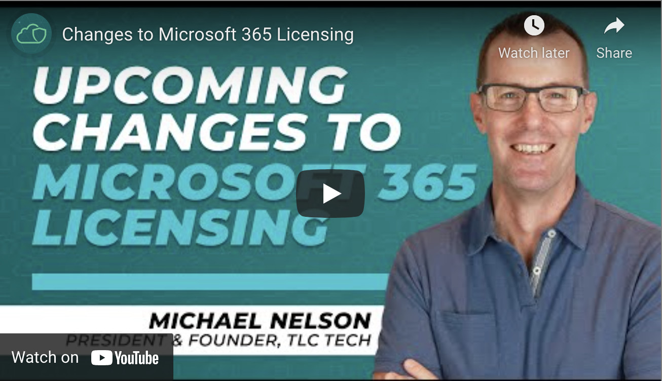 Changes to Microsoft 365 Licensing