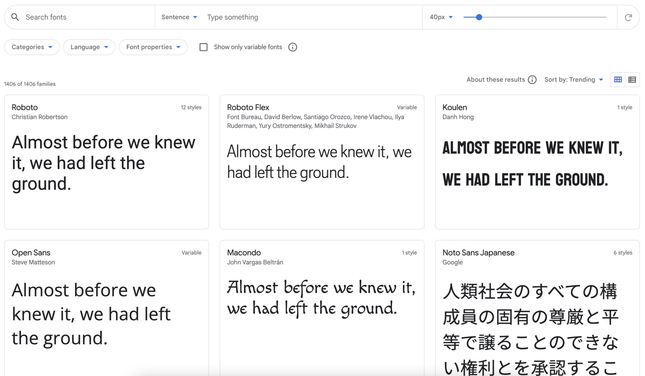 Access More Fonts With Google Fonts