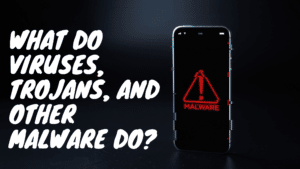 What Do Viruses, Trojans, and Other Malware Do